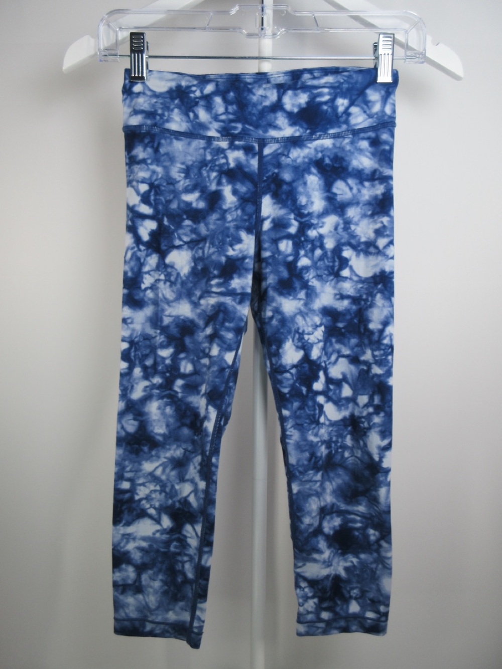 Athleta Girl Blue Tie-Dye Leggings